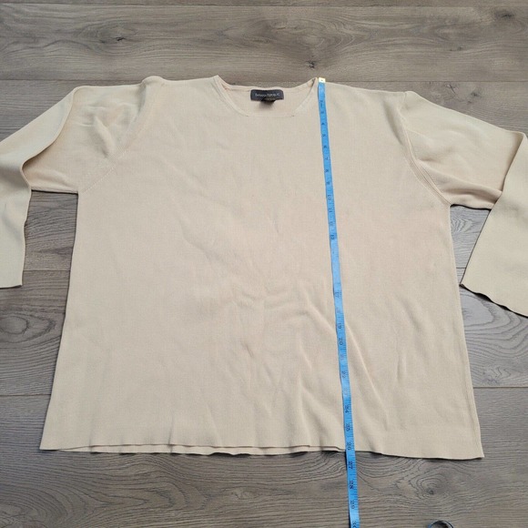 Banana Republic Sweater Men Extra Large Beige Classiccore Preppy Casual Academia - Picture 5 of 7